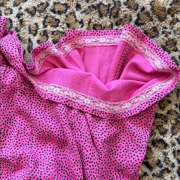 Retro Pink A Line Skirt - Picture 5 of 7